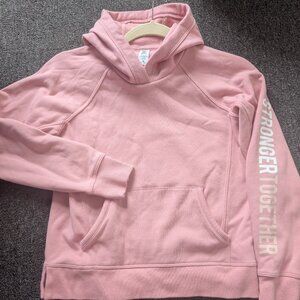 Athleta girl hoodie pink size 8-10 medium for girls